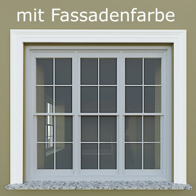 20 Meter Fassadenprofilen L-25 120x35 mm